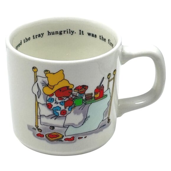 Coalport Paddington Bear Eden 1984 Bowl Plate Cup Set Open Box Unused 1984 - Picture 6 of 16